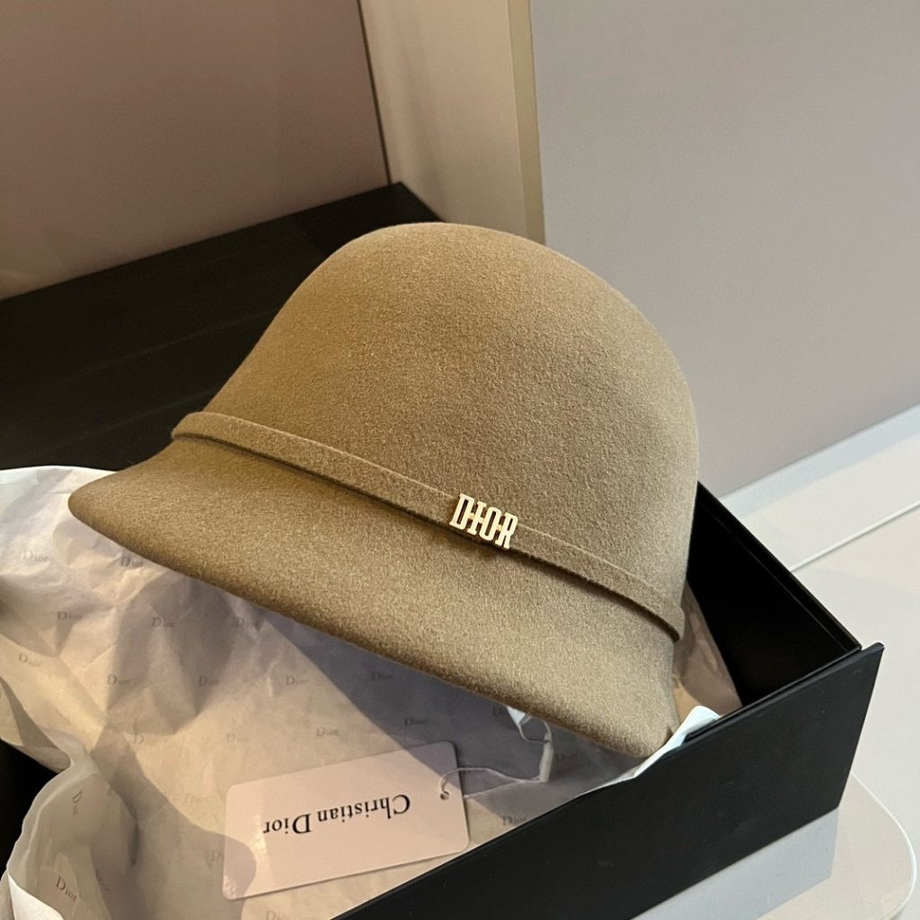 Dior Autumn and Winter Wool Bucket Hat