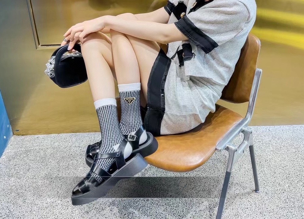 Prada Bestselling High-End Knee-High Socks