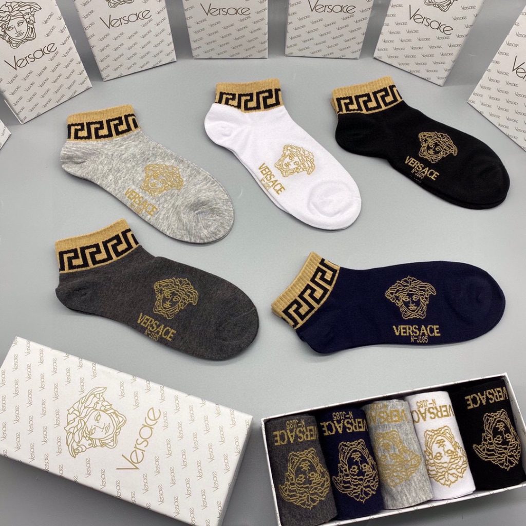 Versace new mid-ankle socks