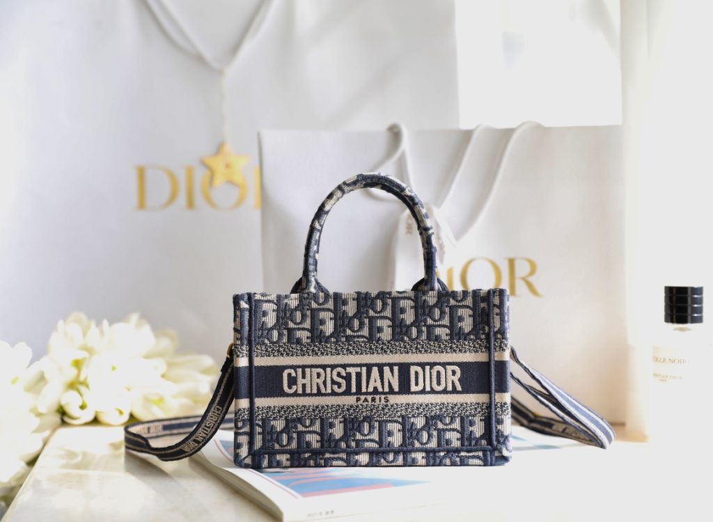 Mini Dior Book Tote Bag