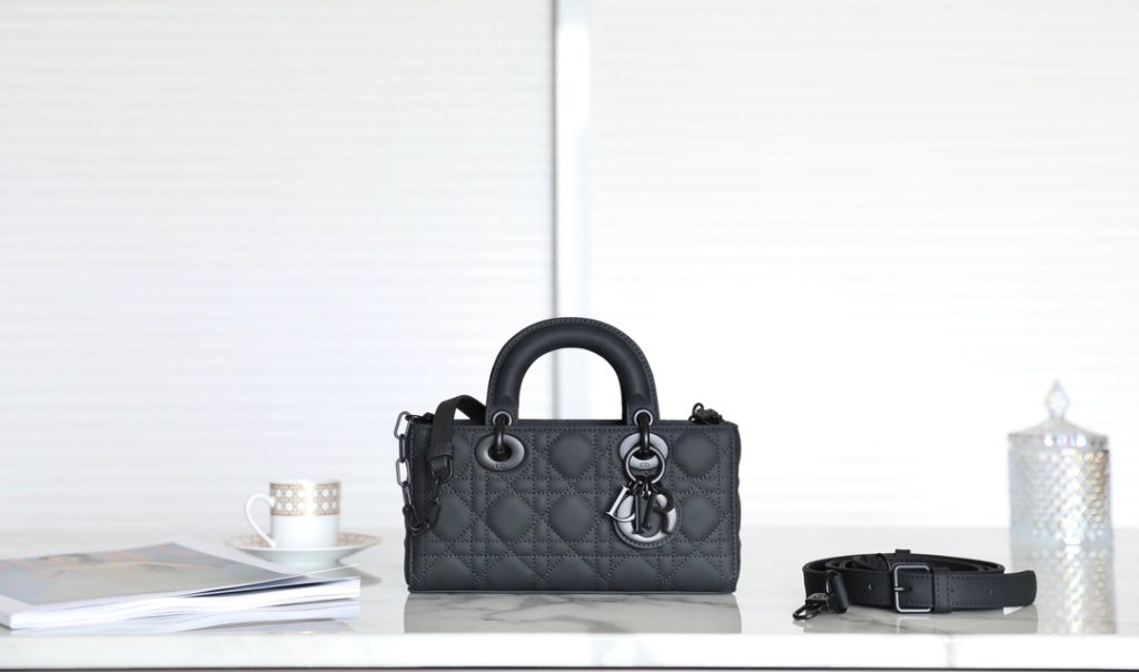 Dior Horizontal Lady Dior Bag – Matte Black Medium Size