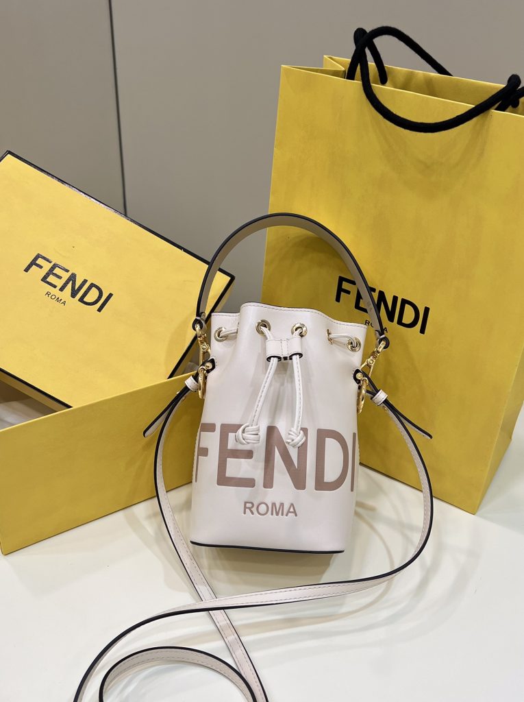 FENDI Mon Tresor Mini Bucket Bag