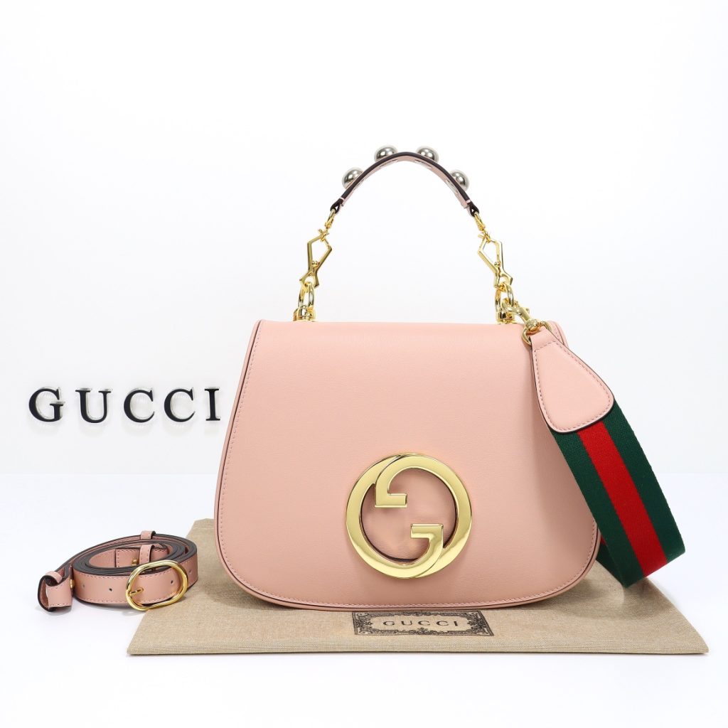 Gucci Blondie Mini Shoulder Bag-pink