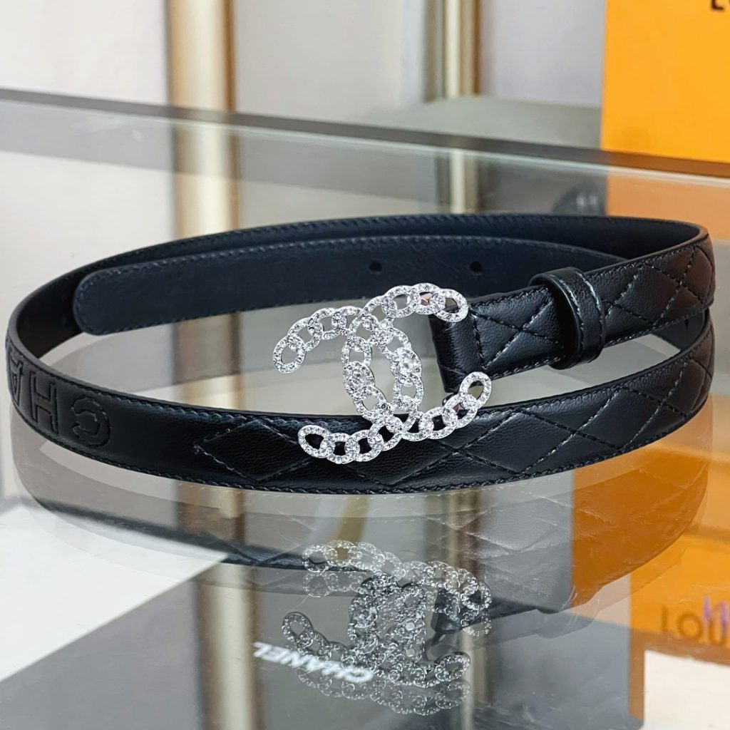 Chanel Women’s Latest Double-C Belt 2.0cm