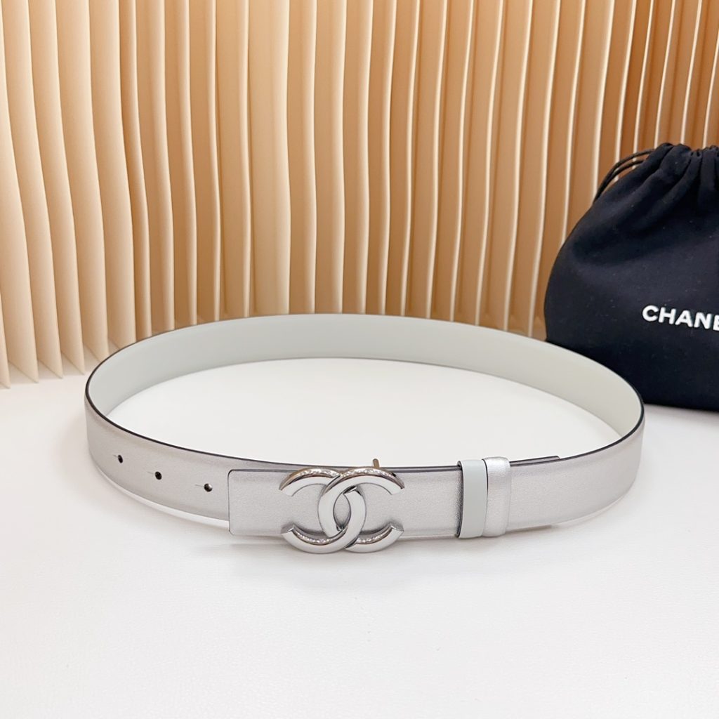 Chanel Official New 3.0cm Edition Belt