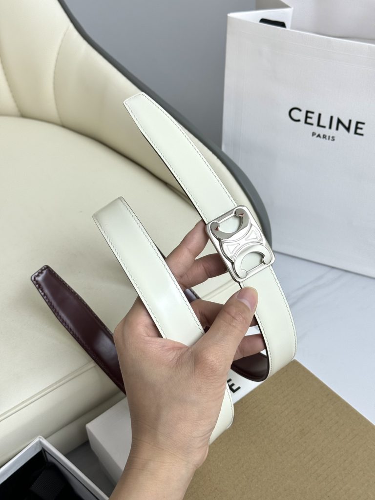 Celine Latest Unisex Belt, 2.5cm Width