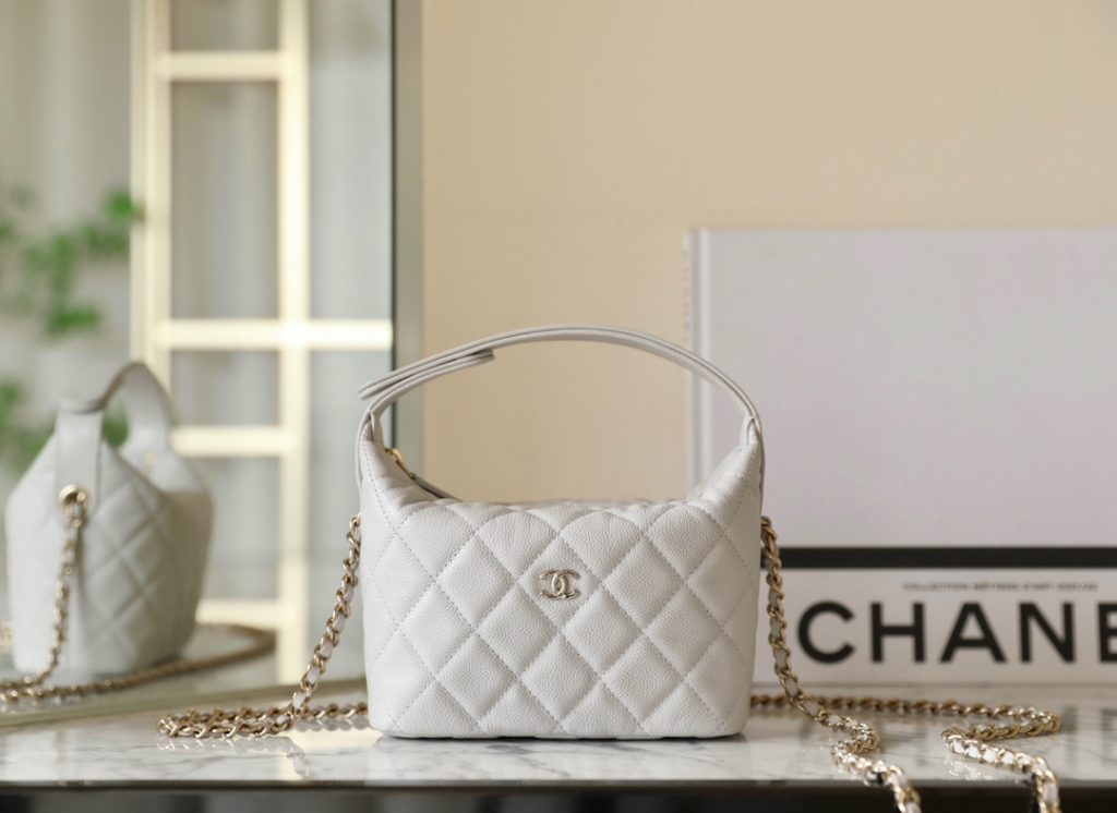 Chanel Handheld Hobo Lunchbox Bag