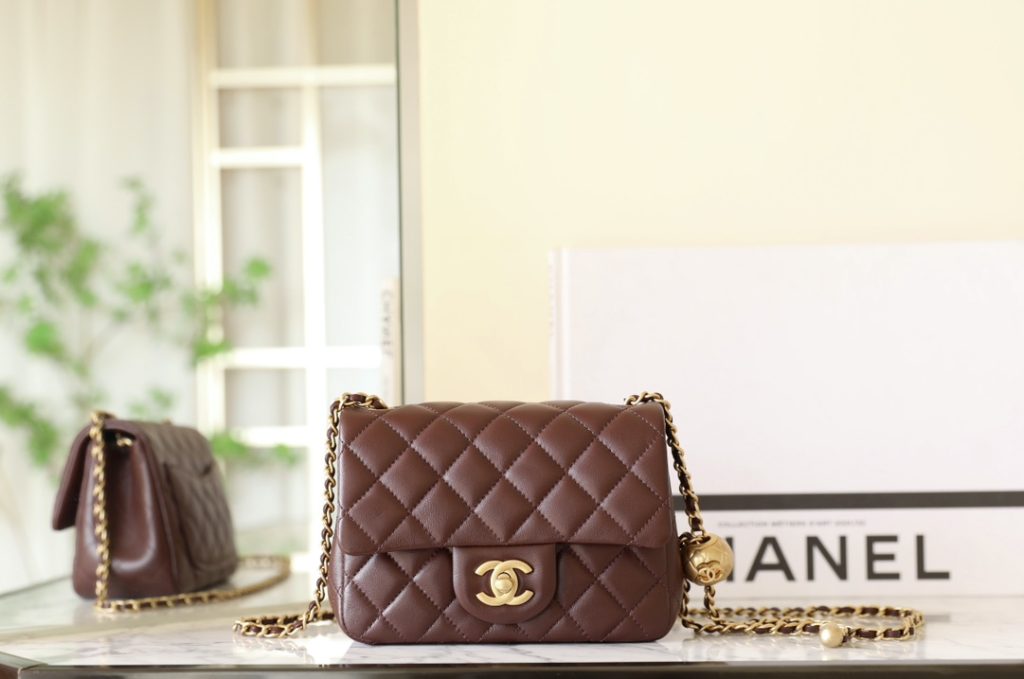 Chanel 24K New Color Gold Ball Flap Bag