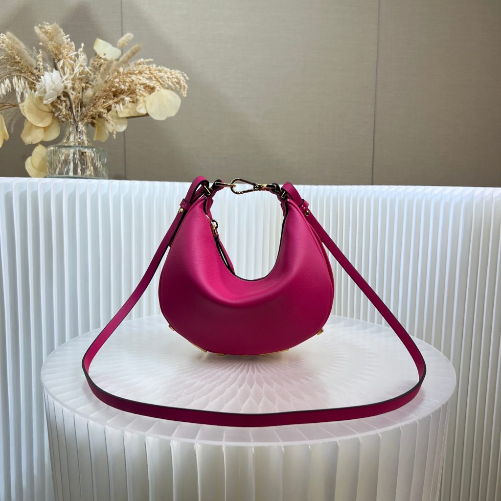 Fendi Praphy Underarm Bag-hot pink