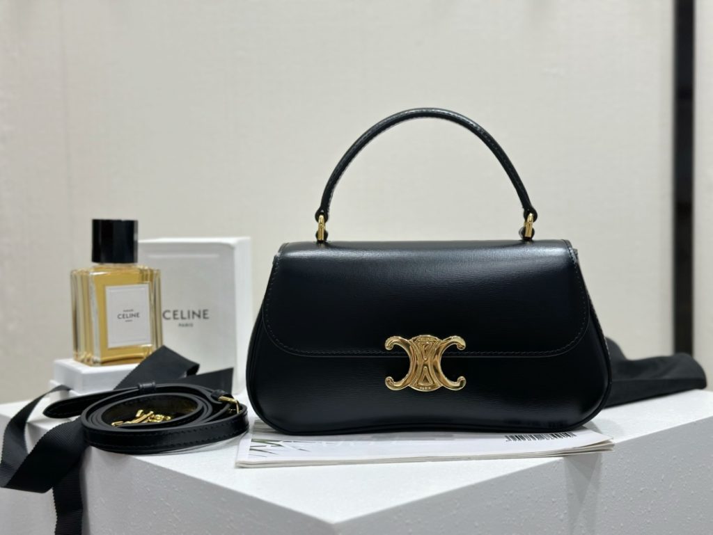 CELINE Teen Lola Shiny Calfskin Handbag