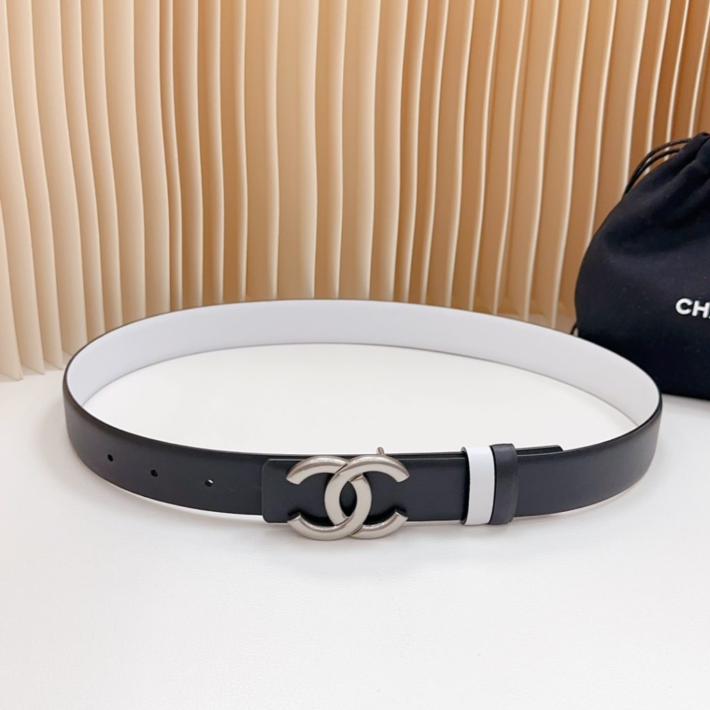 Chanel Official New 3.0cm Edition Belt