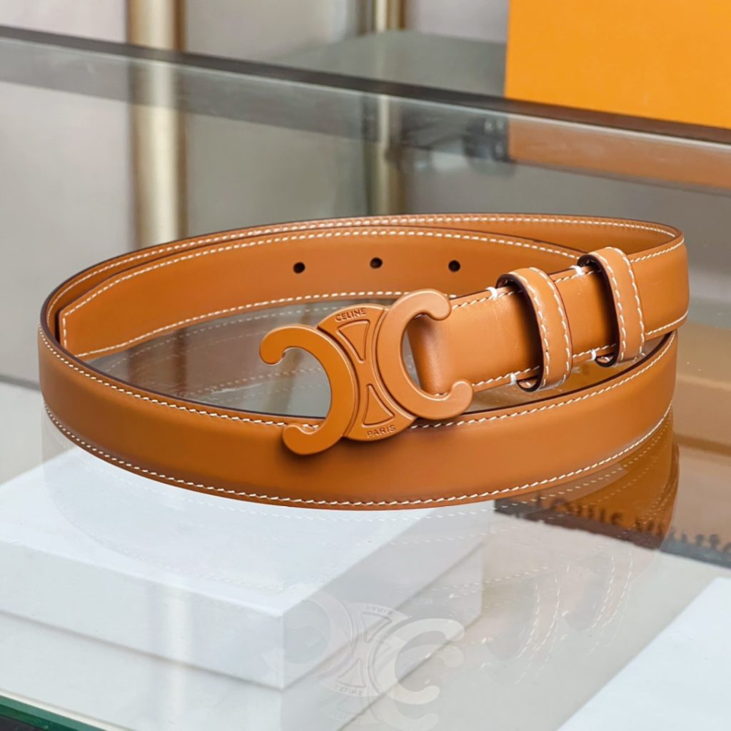 Celine Latest Unisex Belt, 2.5cm Width