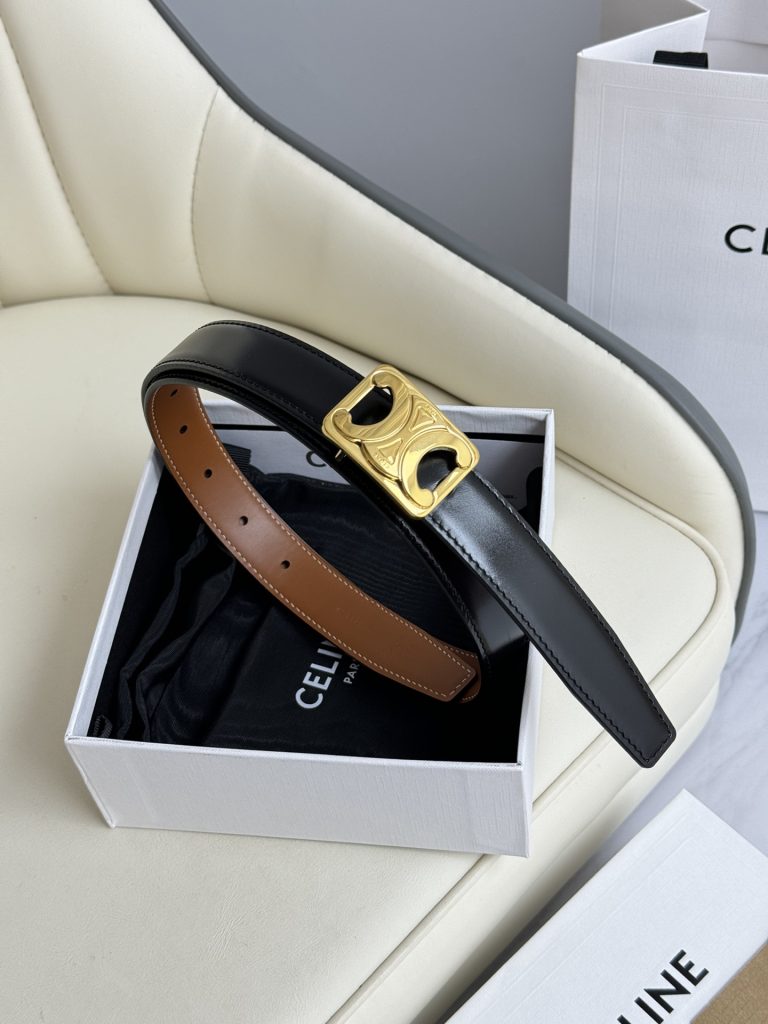 Celine Latest Unisex Belt, 2.5cm Width