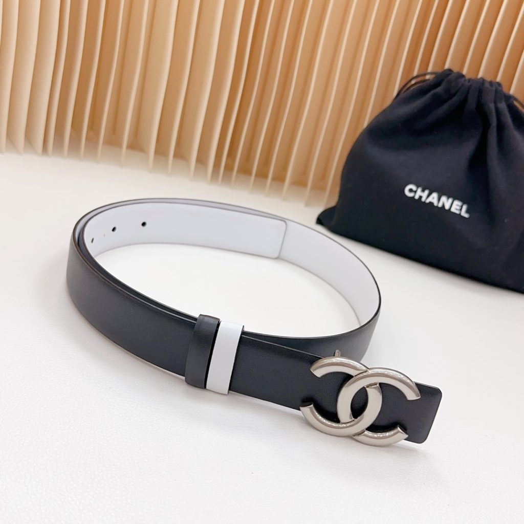 Chanel Official New 3.0cm Edition Belt