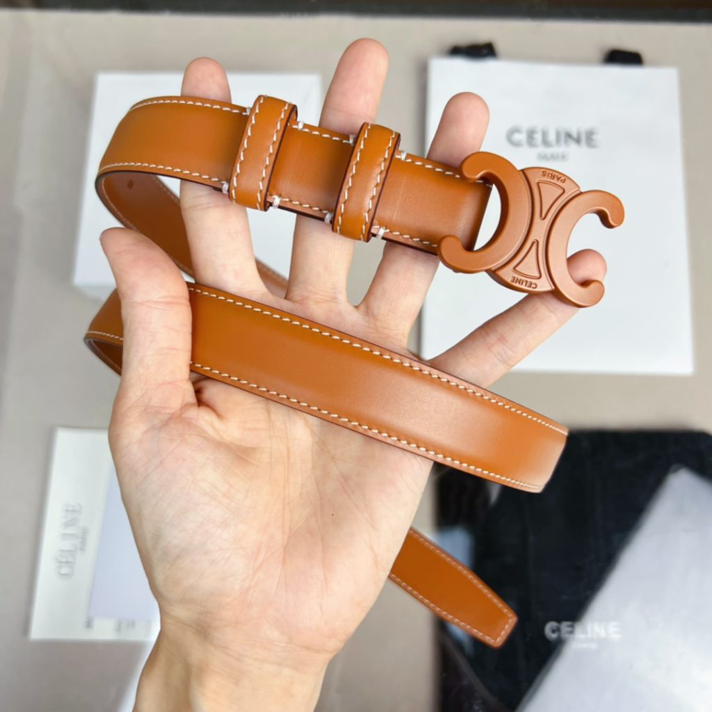 Celine Latest Unisex Belt, 2.5cm Width