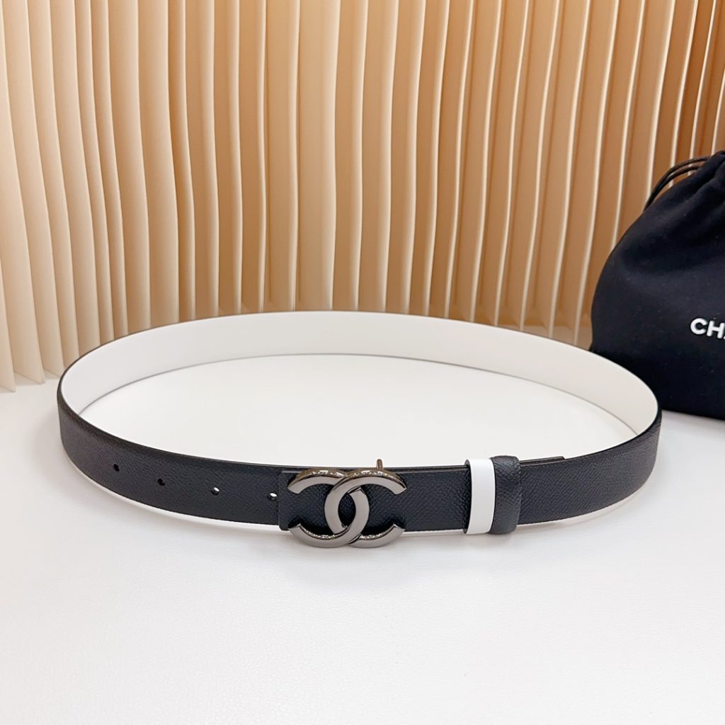 Chanel Official New 3.0cm Edition Belt