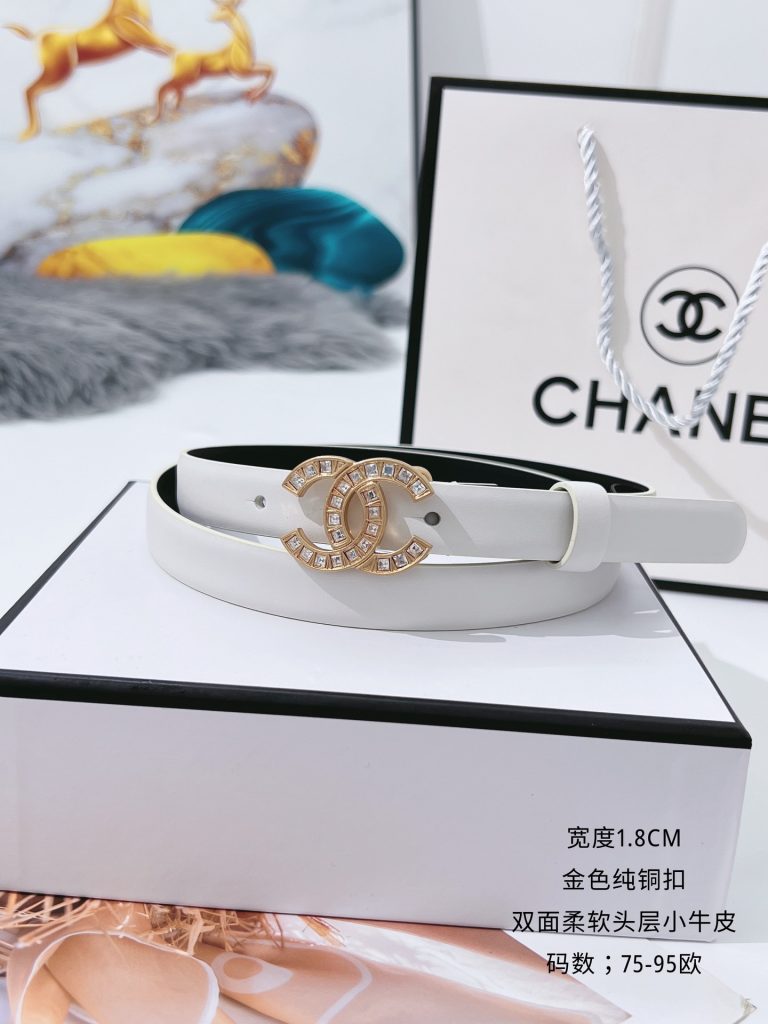 Chanel Double-C Belt 1.8cm