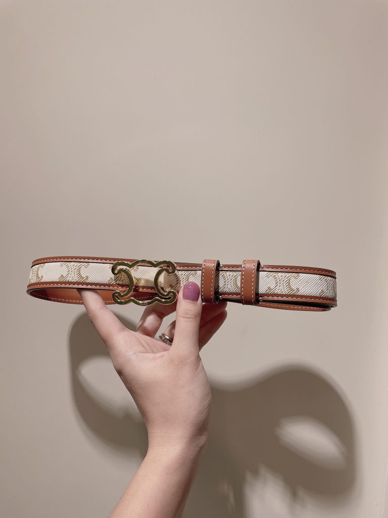 Celine Latest Unisex Belt, 2.5cm Width