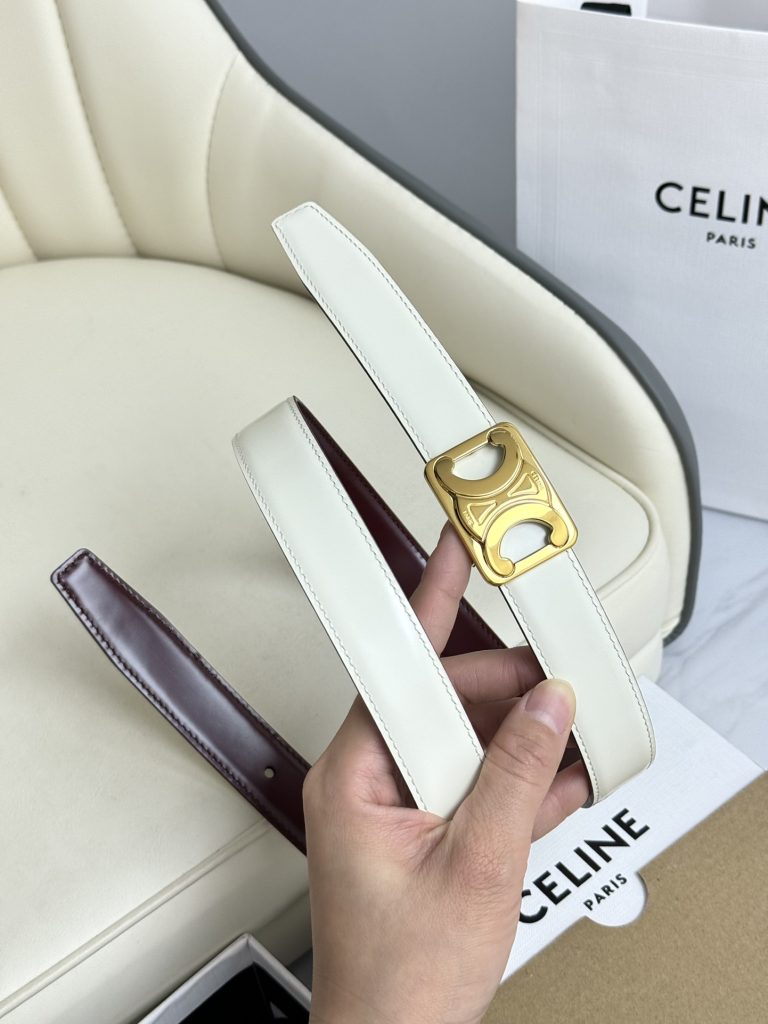 Celine Latest Unisex Belt, 2.5cm Width