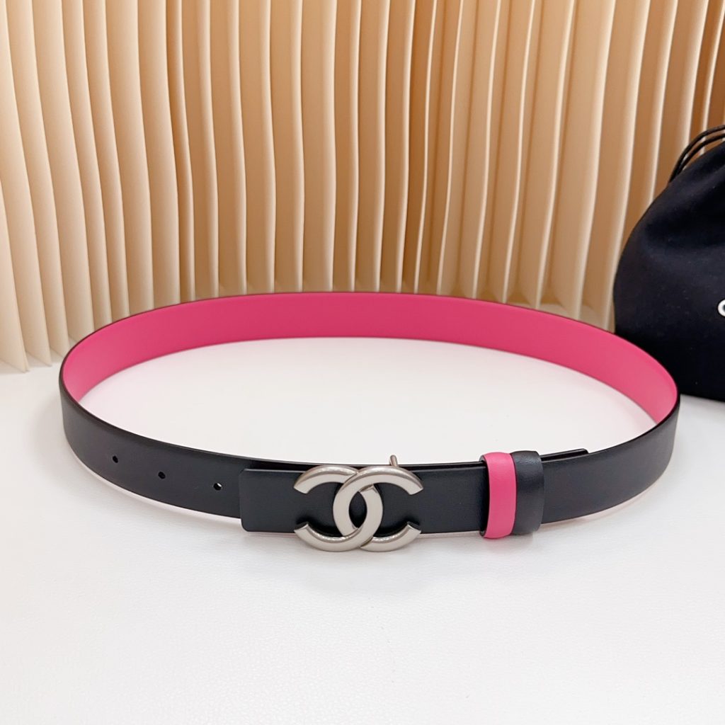 Chanel Official New 3.0cm Edition Belt