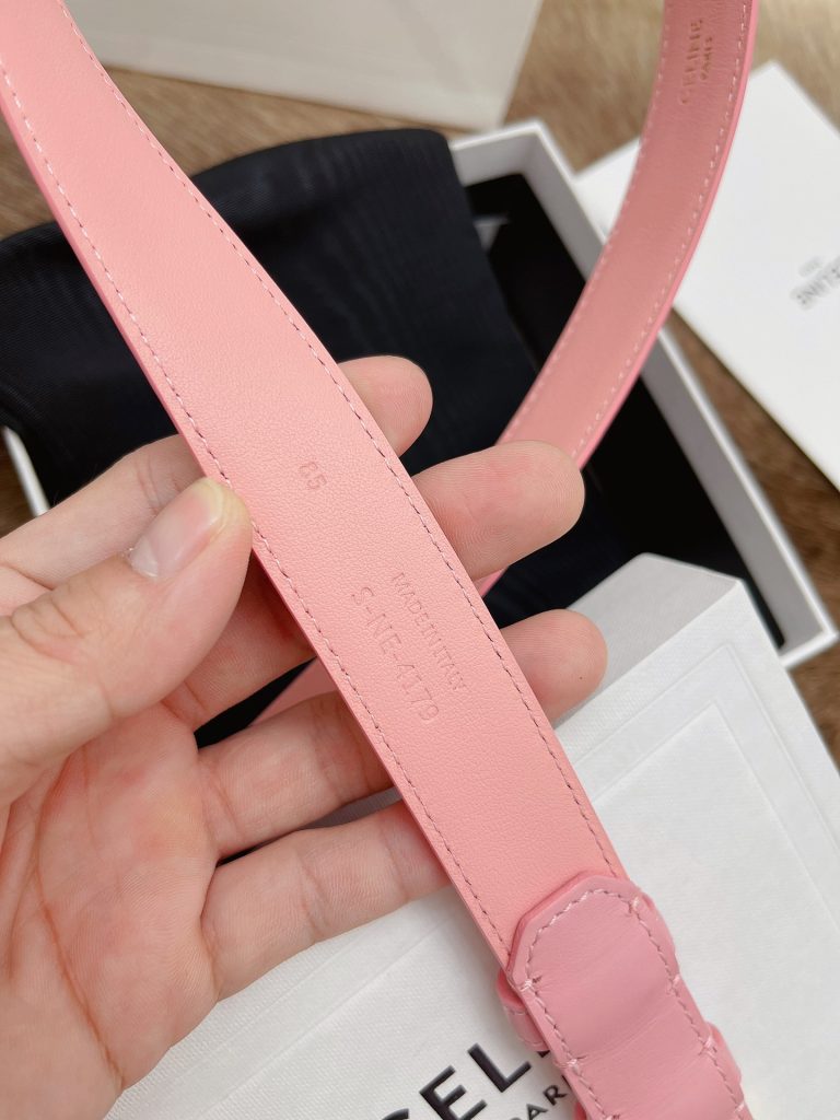 Celine Latest Unisex Belt, 2.5cm Width