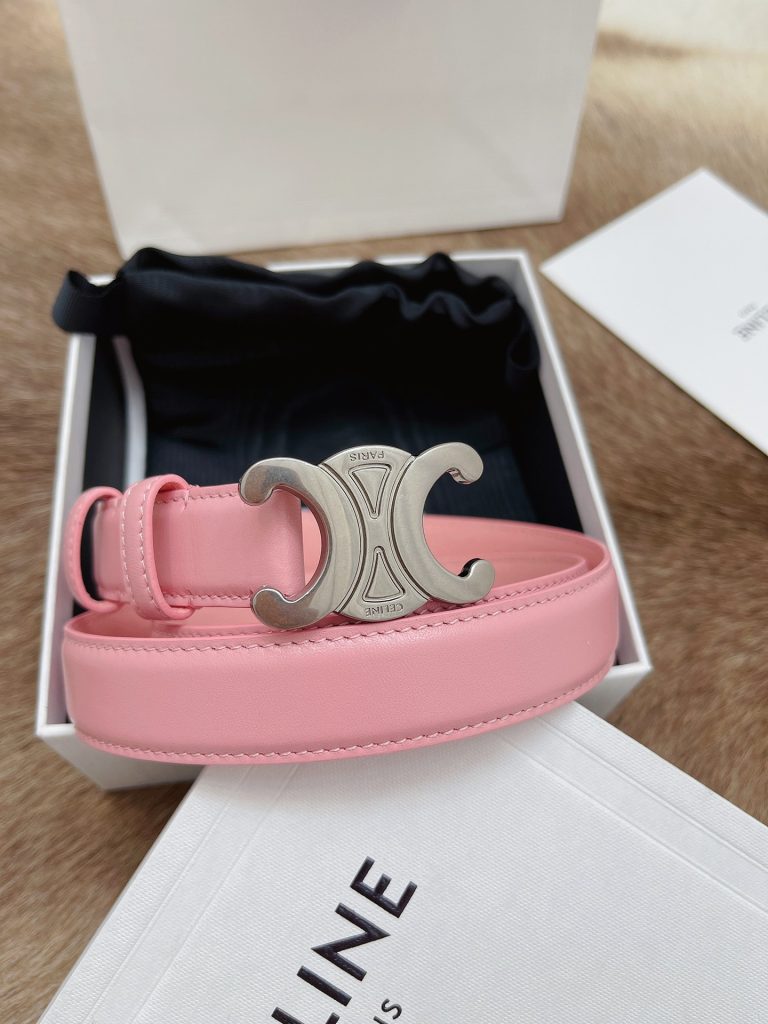 Celine Latest Unisex Belt, 2.5cm Width