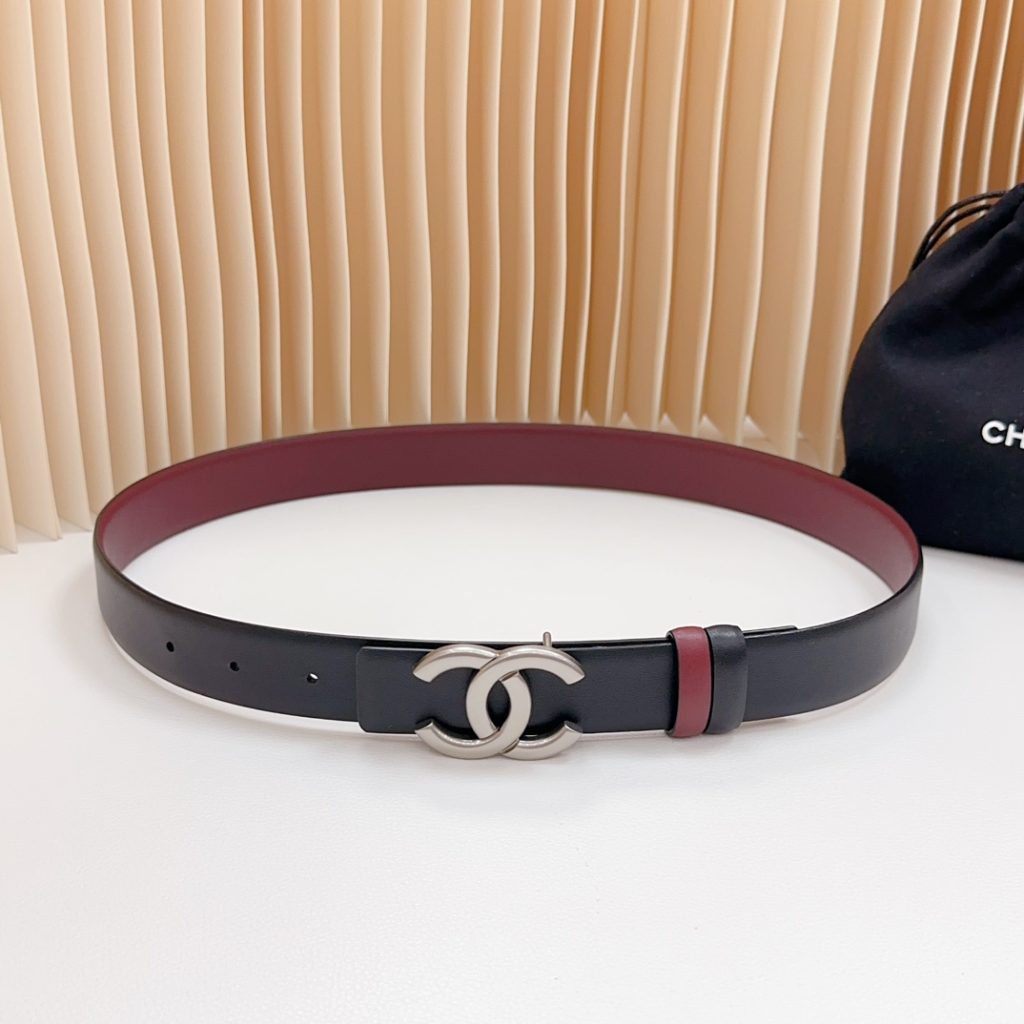 Chanel Official New 3.0cm Edition Belt