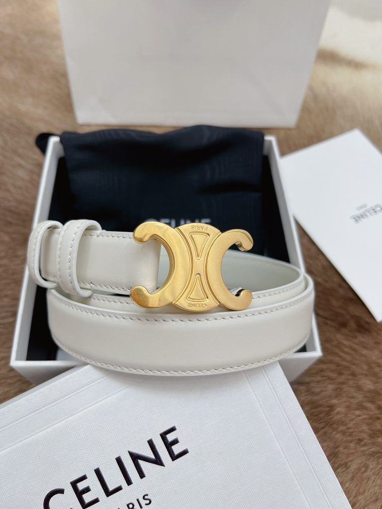 Celine Latest Unisex Belt, 2.5cm Width