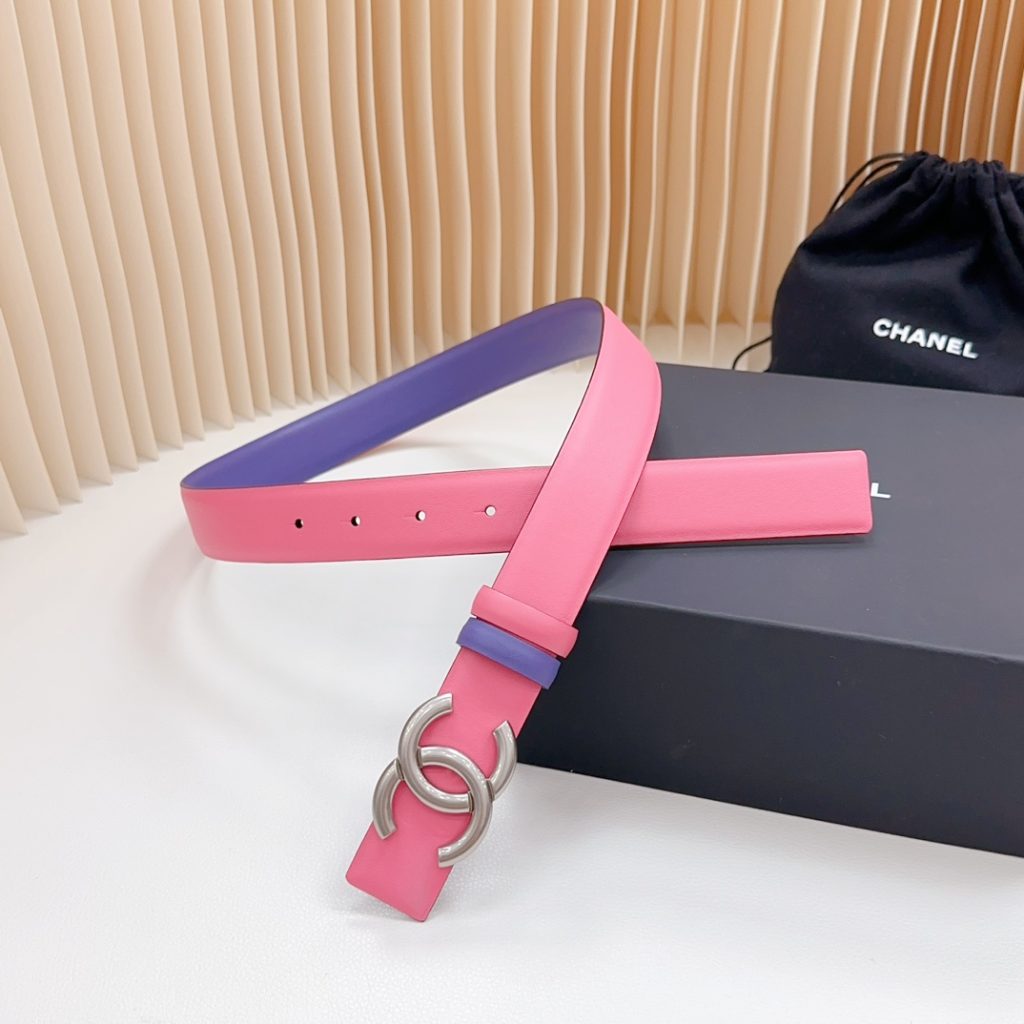 Chanel Official New 3.0cm Edition Belt