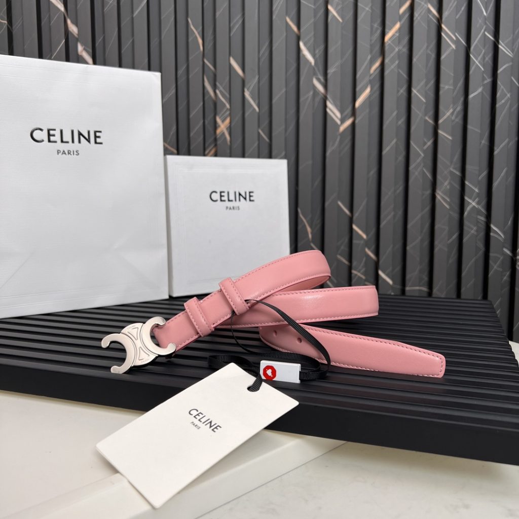 Celine Latest Unisex Belt, 2.5cm Width