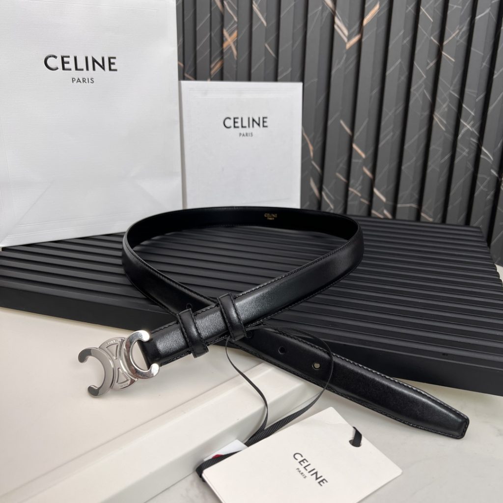 Celine Latest Unisex Belt, 2.5cm Width