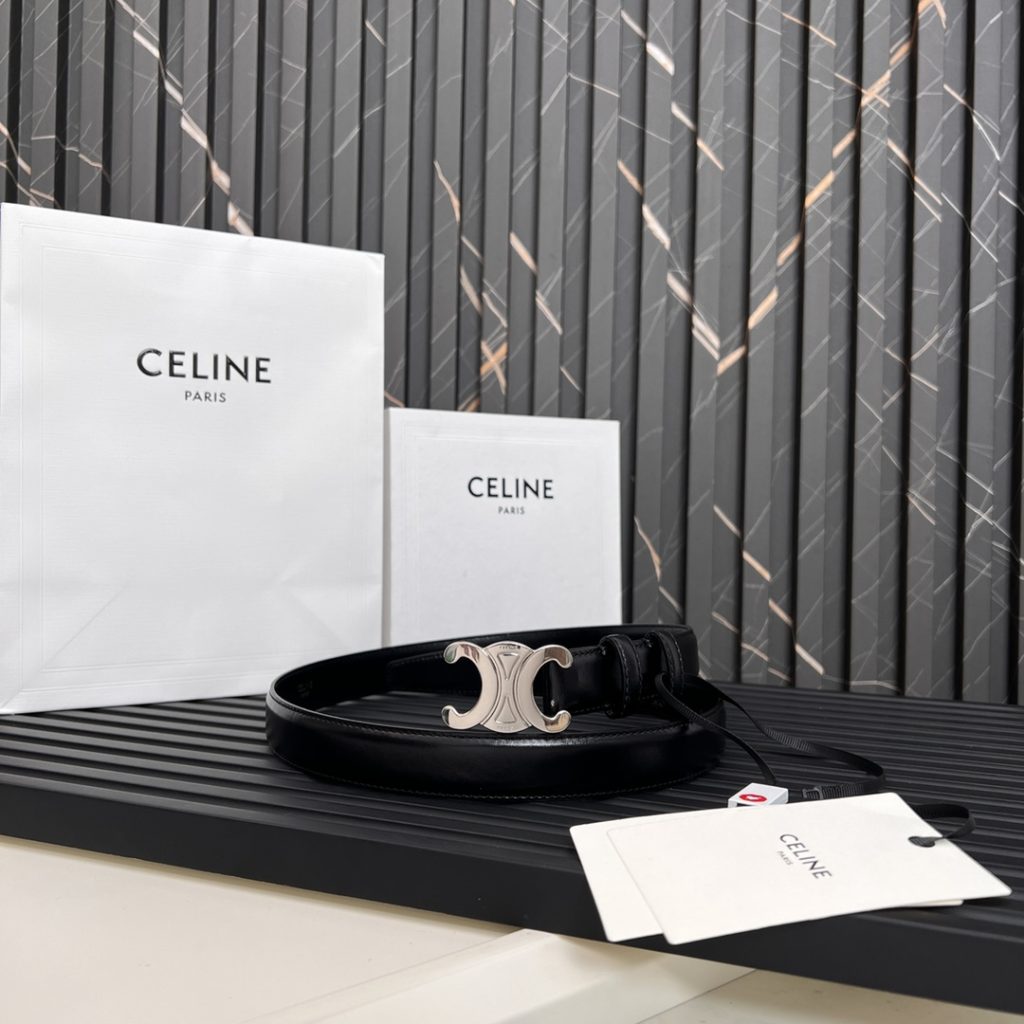 Celine Latest Unisex Belt, 2.5cm Width