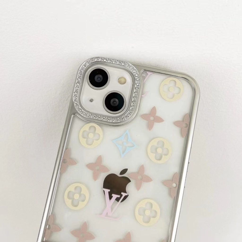 Louis Vuitton Swarovski Crystal Frame iPhone Case