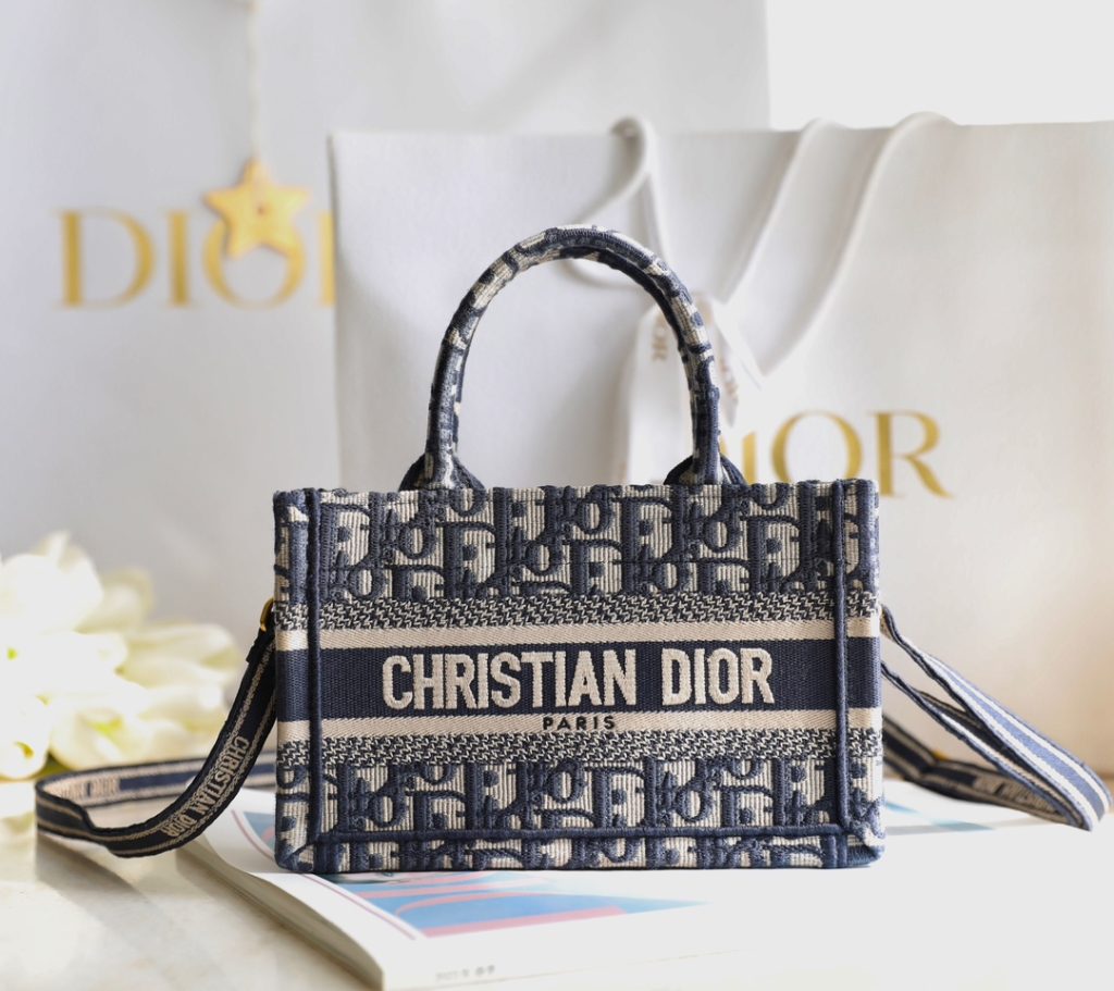 Mini Dior Book Tote Bag