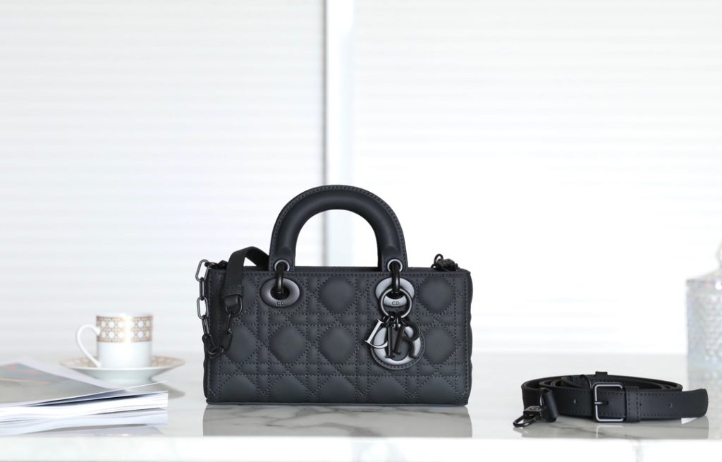 Dior Horizontal Lady Dior Bag – Matte Black Medium Size