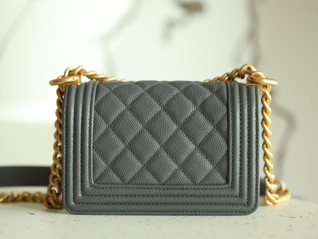 Chanel Mini Leboy – Gray