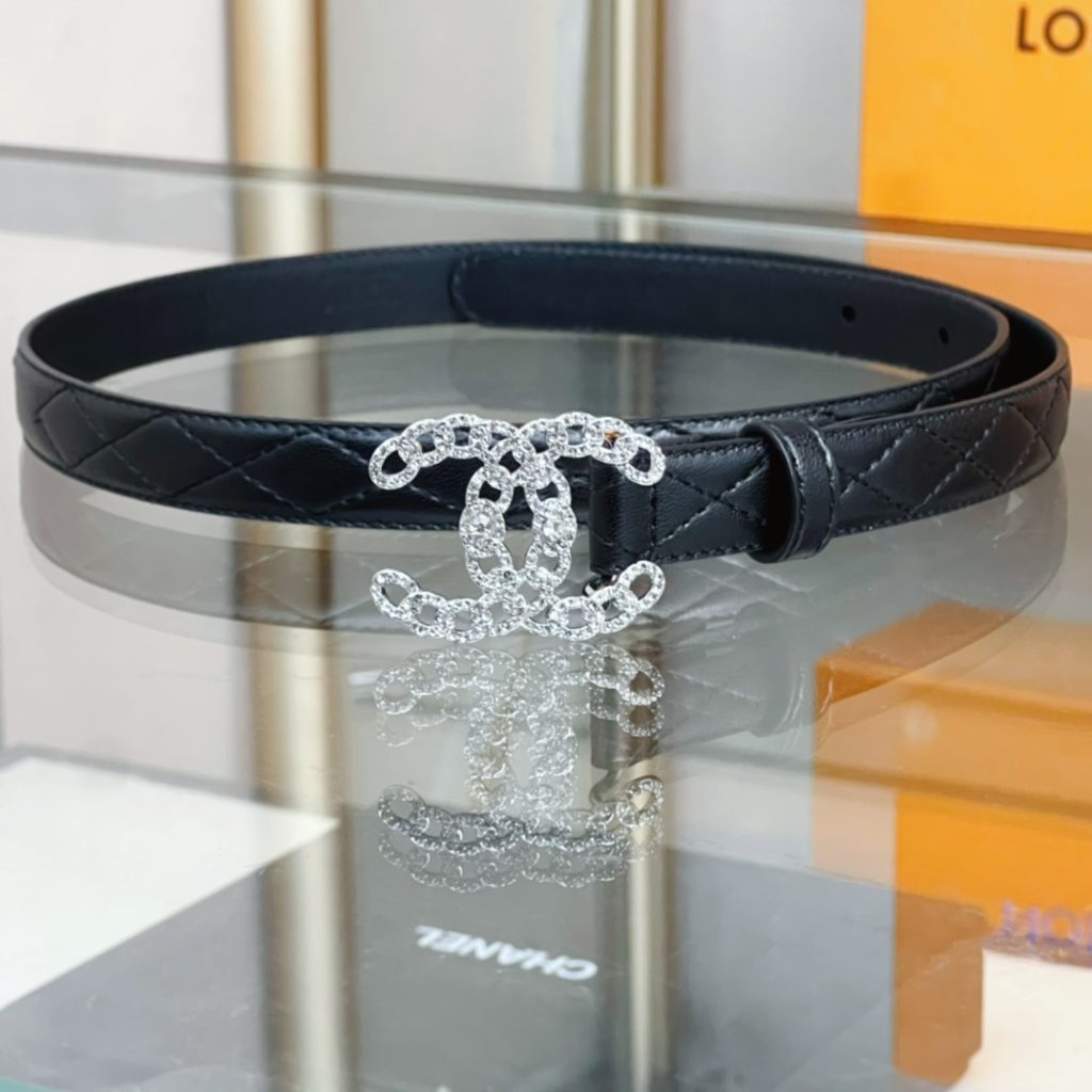 Chanel Women’s Latest Double-C Belt 2.0cm