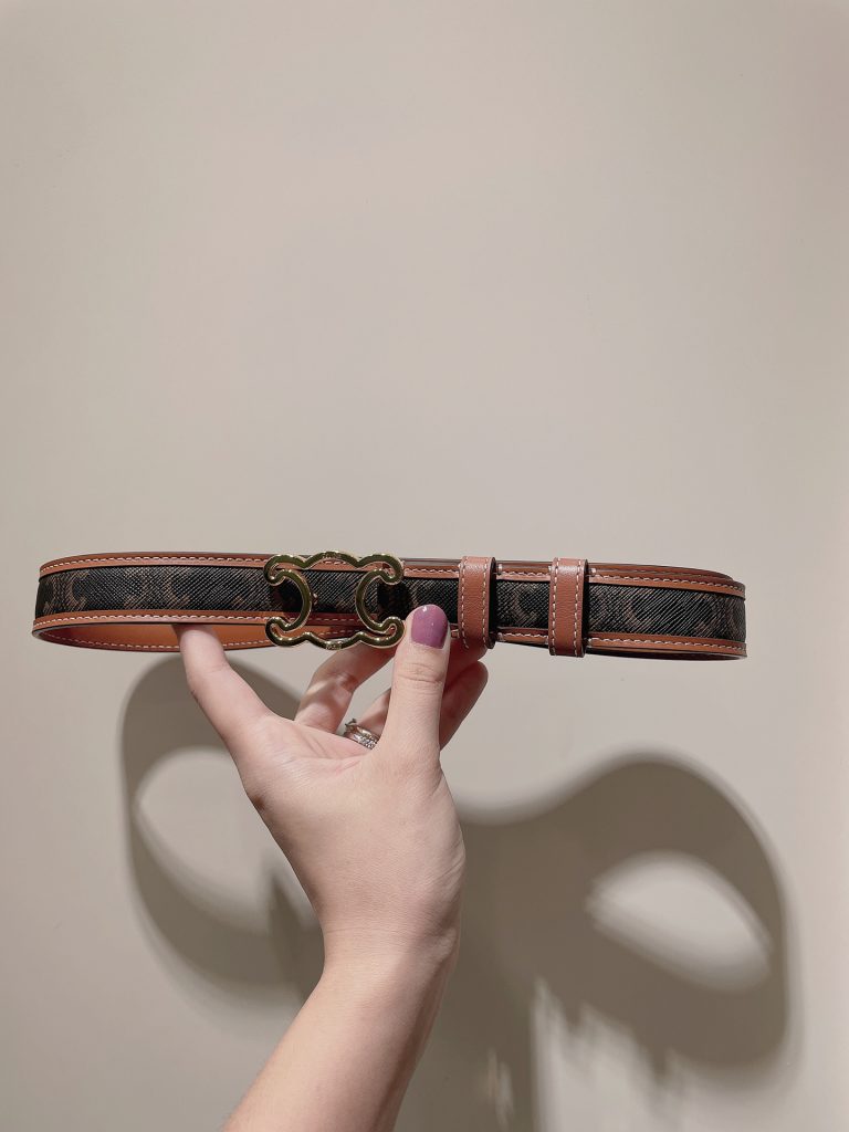 Celine Latest Unisex Belt, 2.5cm Width