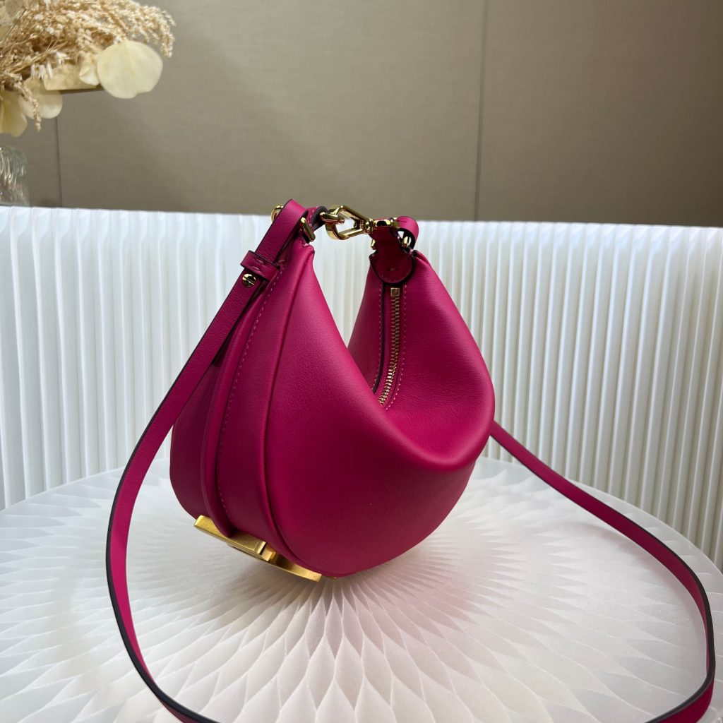 Fendi Praphy Underarm Bag-hot pink