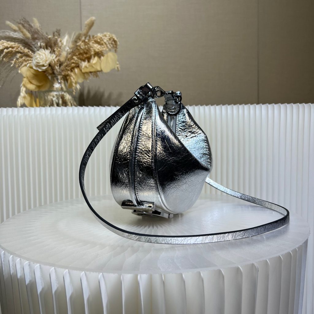 Fendi Praphy Underarm Bag – silver