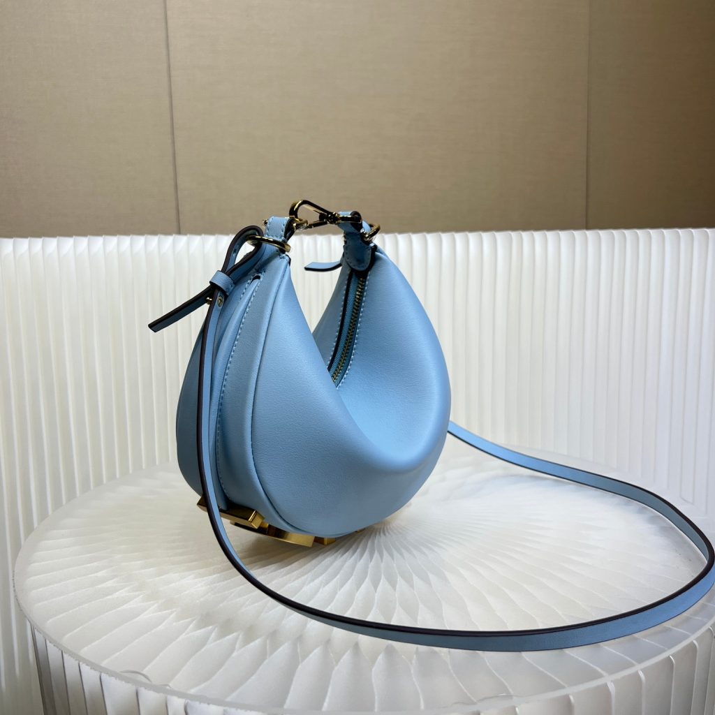 Fendi Praphy Underarm Bag – blue