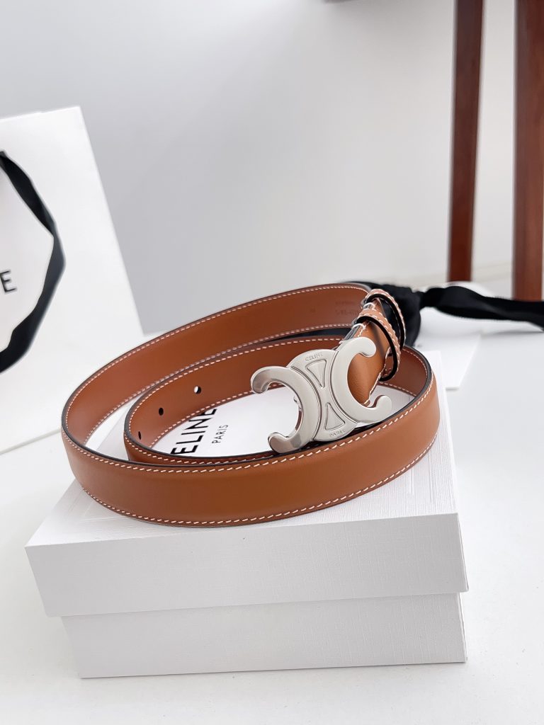 Celine Latest Unisex Belt, 2.5cm Width