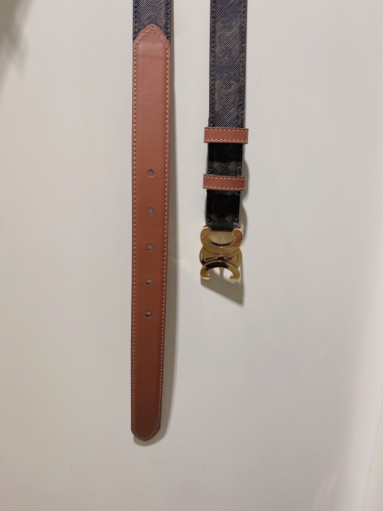 Celine Latest Unisex Belt, 2.5cm Width