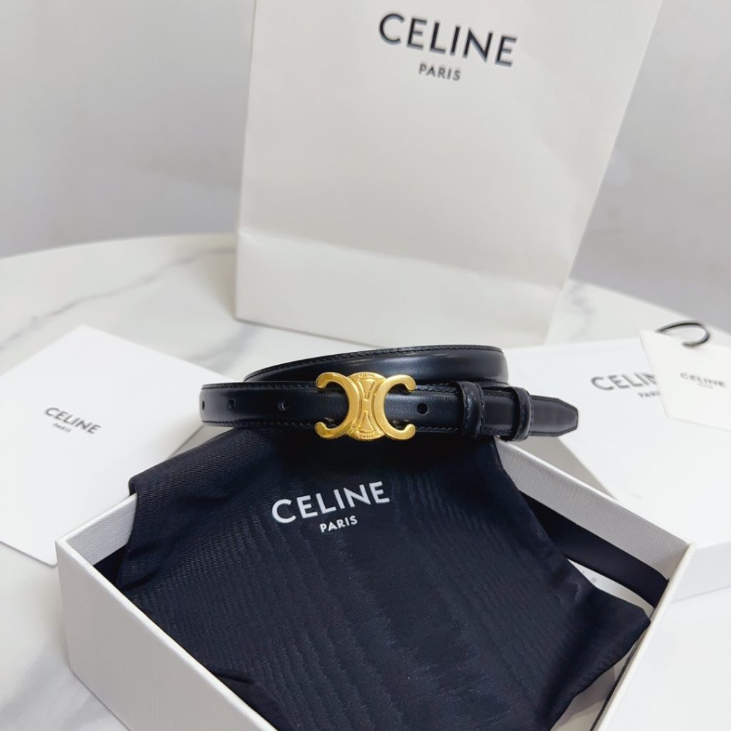 Celine Women’s 18mm Triomphe Belt