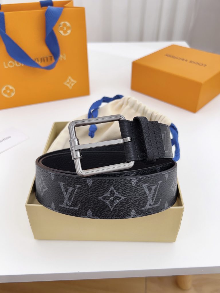 Classic LV Men’s Double-Sided Monogram Belt