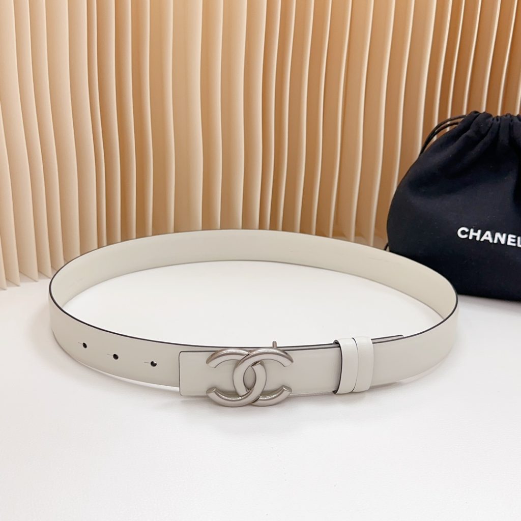 Chanel Official New 3.0cm Edition Belt