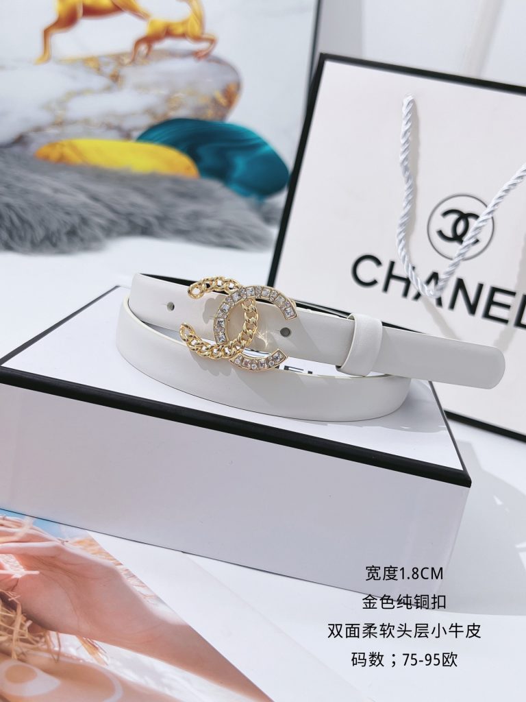 Chanel Double-C Belt 1.8cm