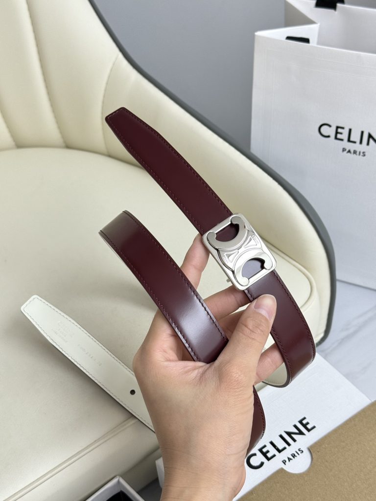 Celine Latest Unisex Belt, 2.5cm Width