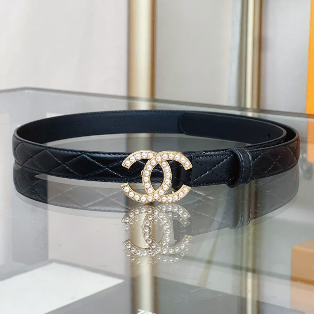 Chanel Women’s Latest Double-C Belt 2.0cm