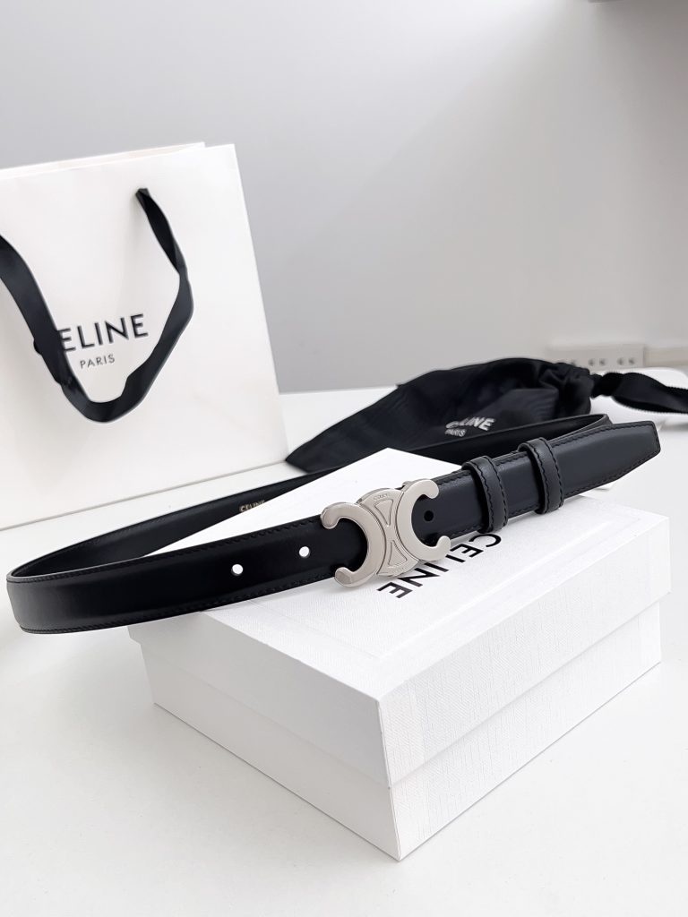 Celine Latest Unisex Belt, 2.5cm Width